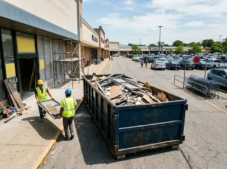 retail-store-renovation-debris-003 — frequently asked questions, Roll-off Dumpster Rentals in Hope Mills, NC